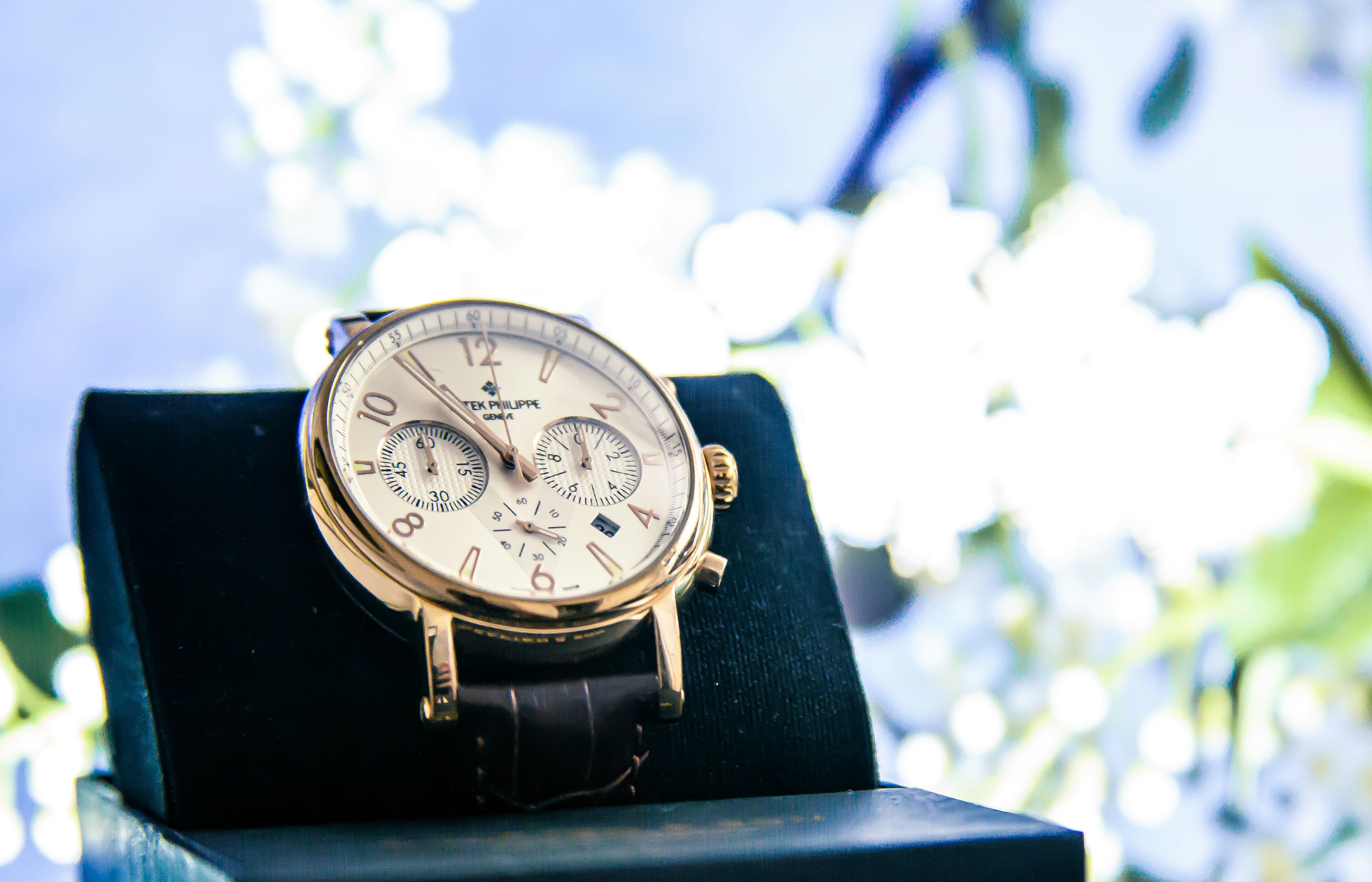 1965 Patek Philippe Grand Complications Perpetual Chronograph Hand-Wind White Dial Men's Watch — view 1
