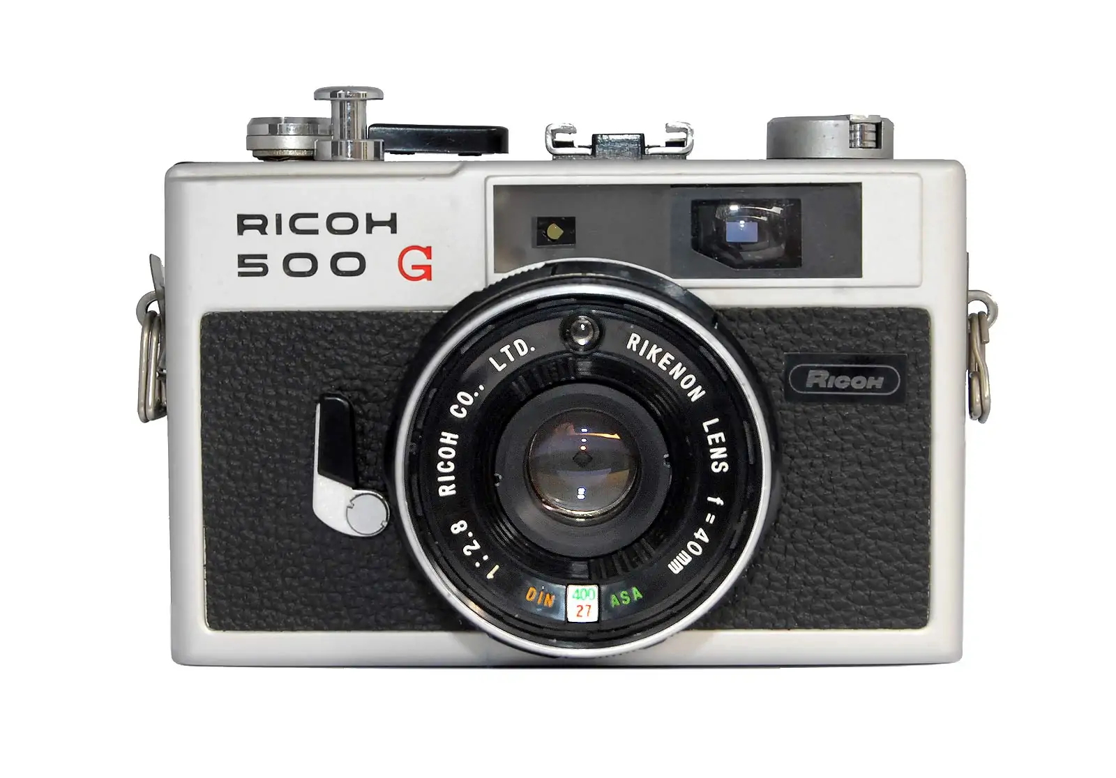 Ricoh 500 G 35mm Rangefinder Camera — view 1